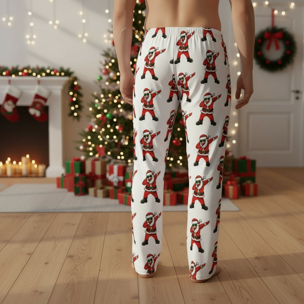 Men's Santa Pajama Bottoms
