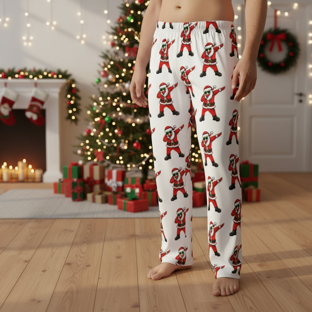 Men's Santa Pajama Bottoms