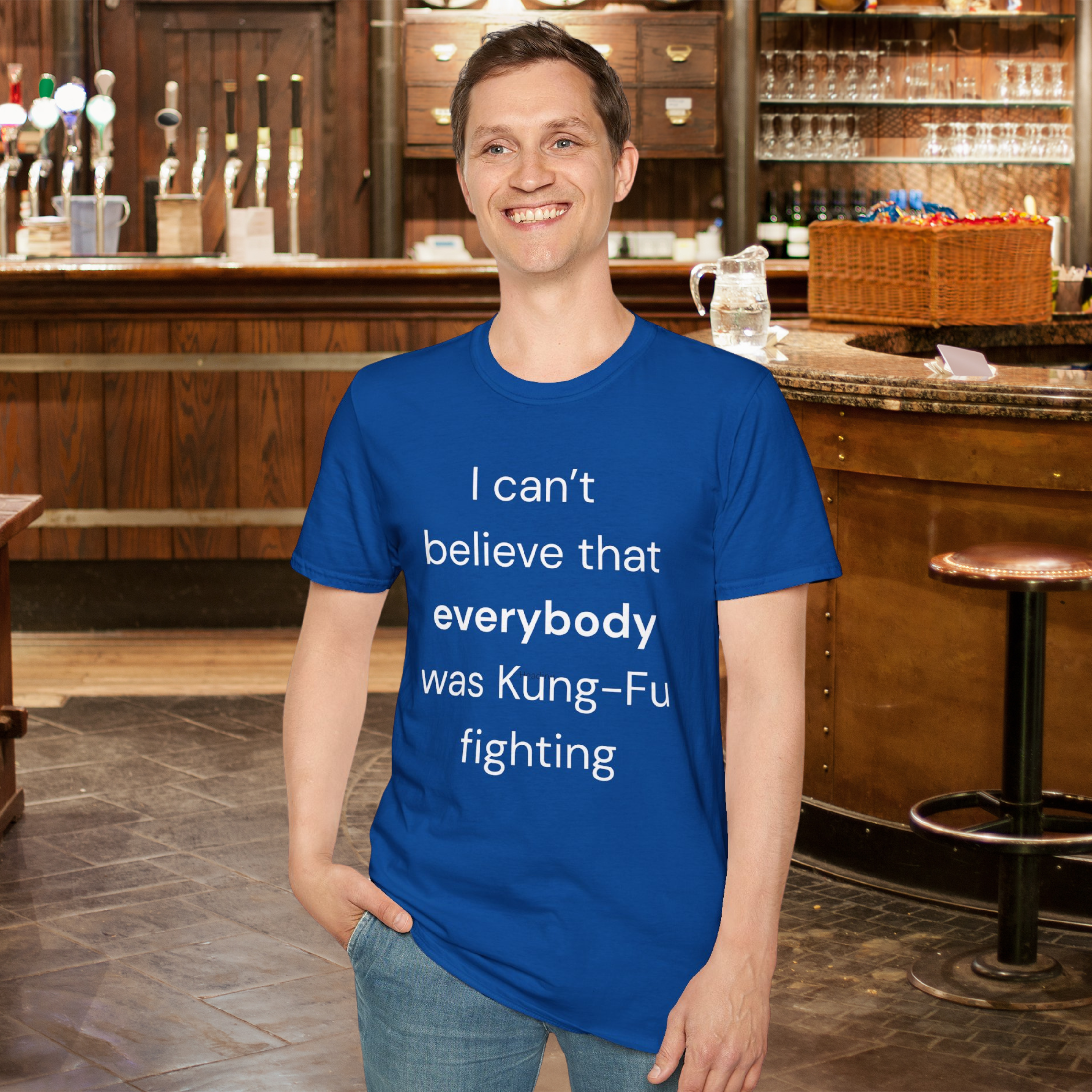 Mens T-Shirt - Kung-Fu Fighting