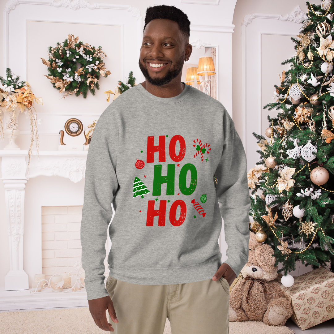 Christmas Mens Jumper - Ho Ho Ho