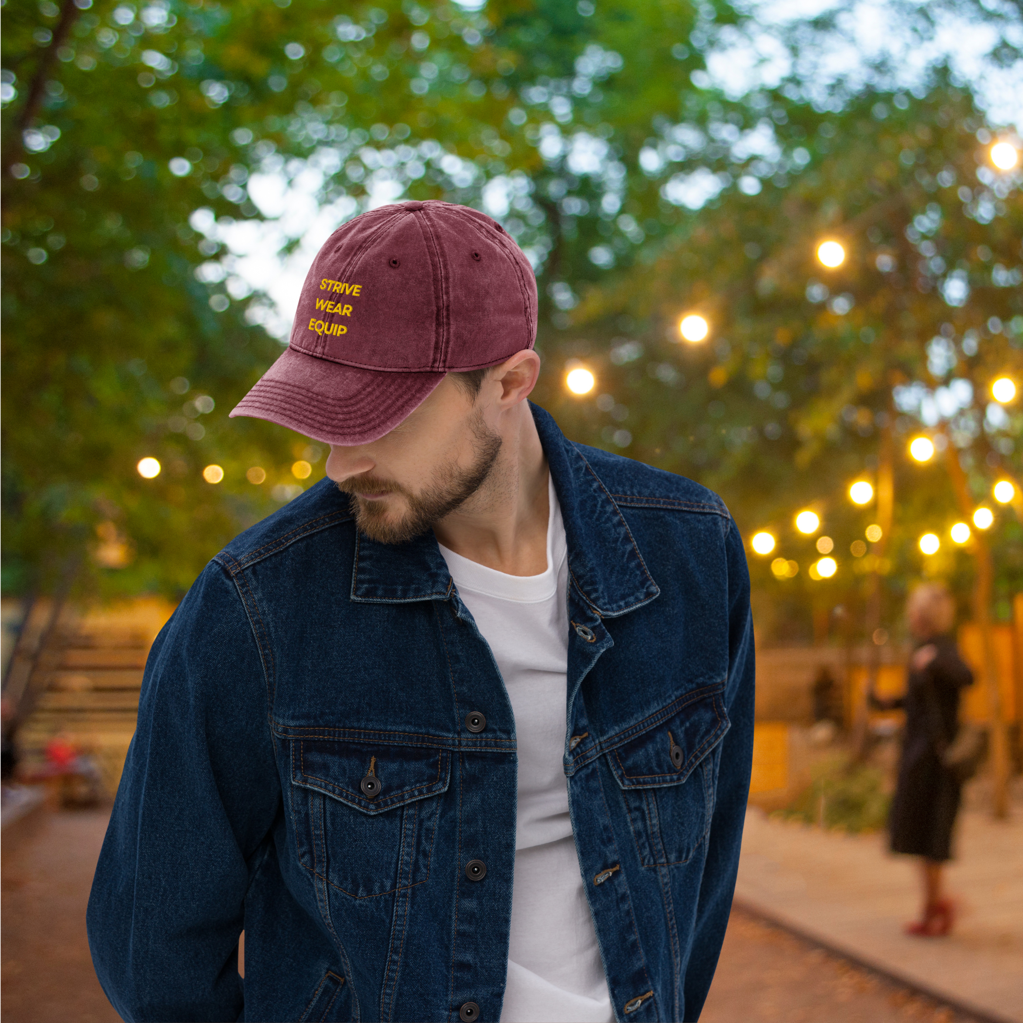 Mens Vintage Cotton Twill Cap - SWE