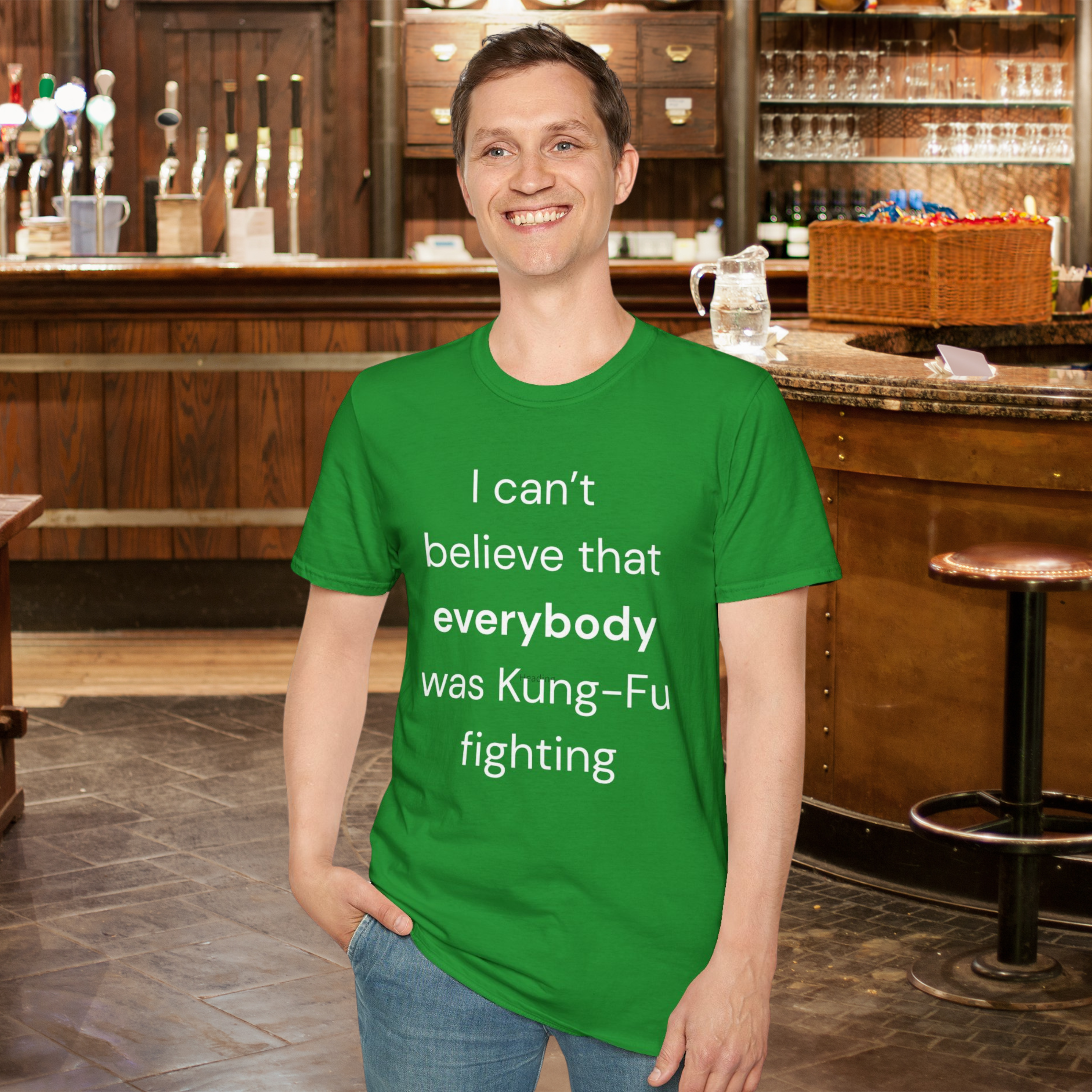 Mens T-Shirt - Kung-Fu Fighting