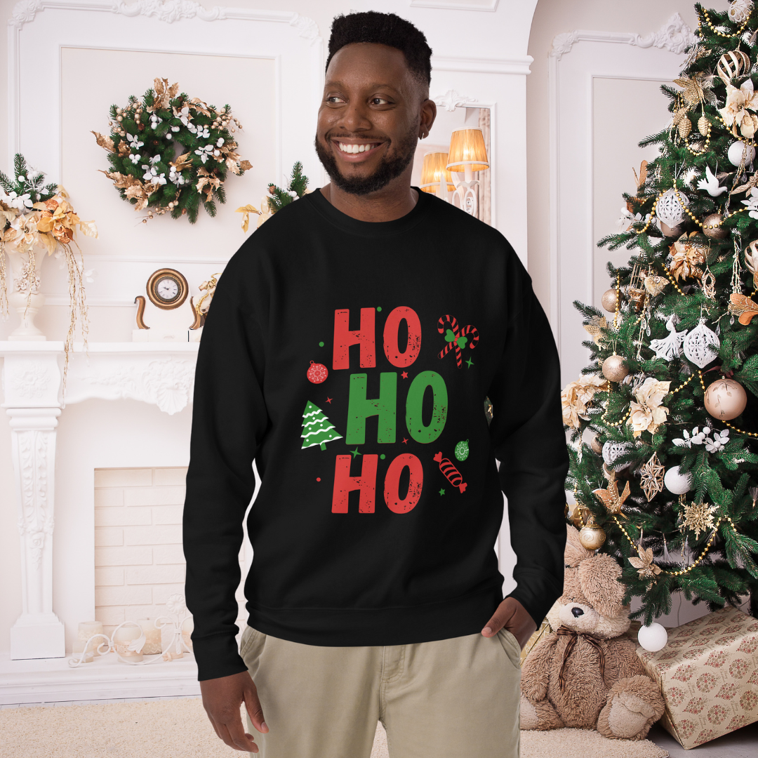 Christmas Mens Jumper - Ho Ho Ho