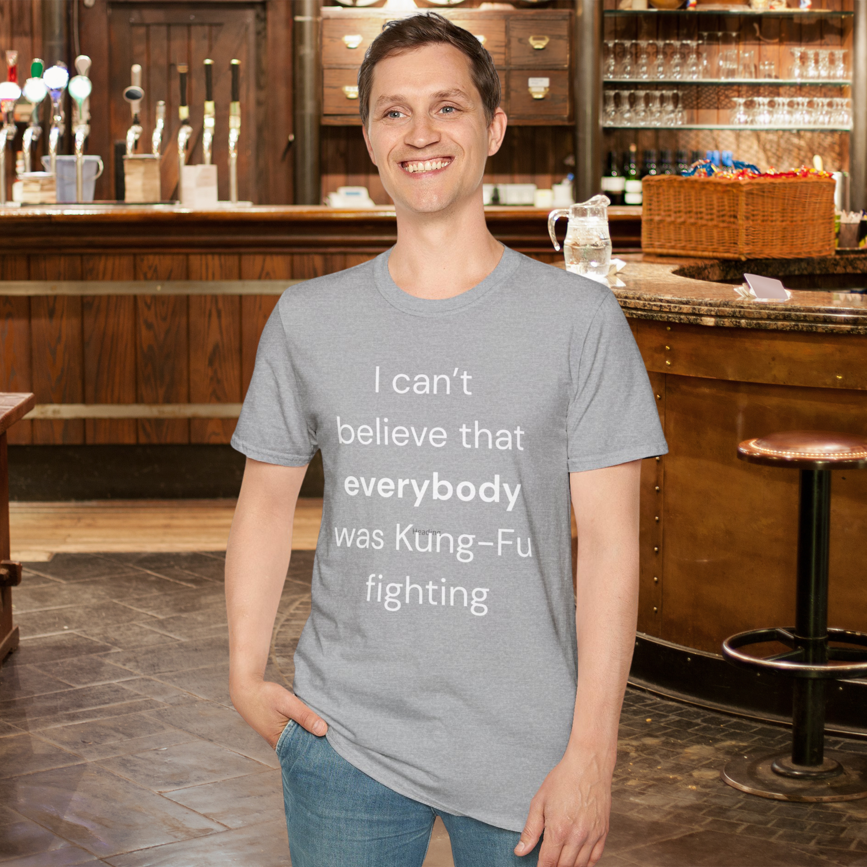 Mens T-Shirt - Kung-Fu Fighting