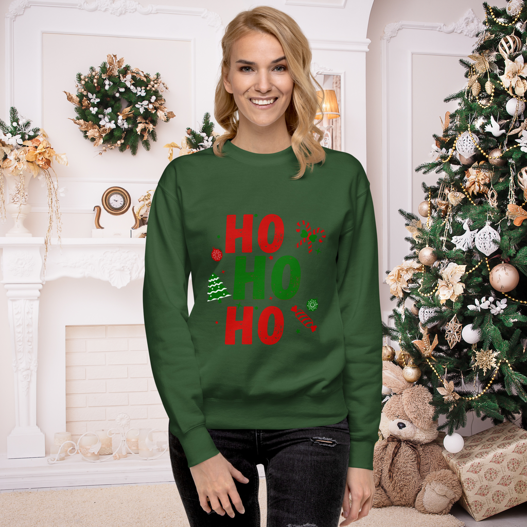 Christmas Womens Jumper - Ho Ho Ho