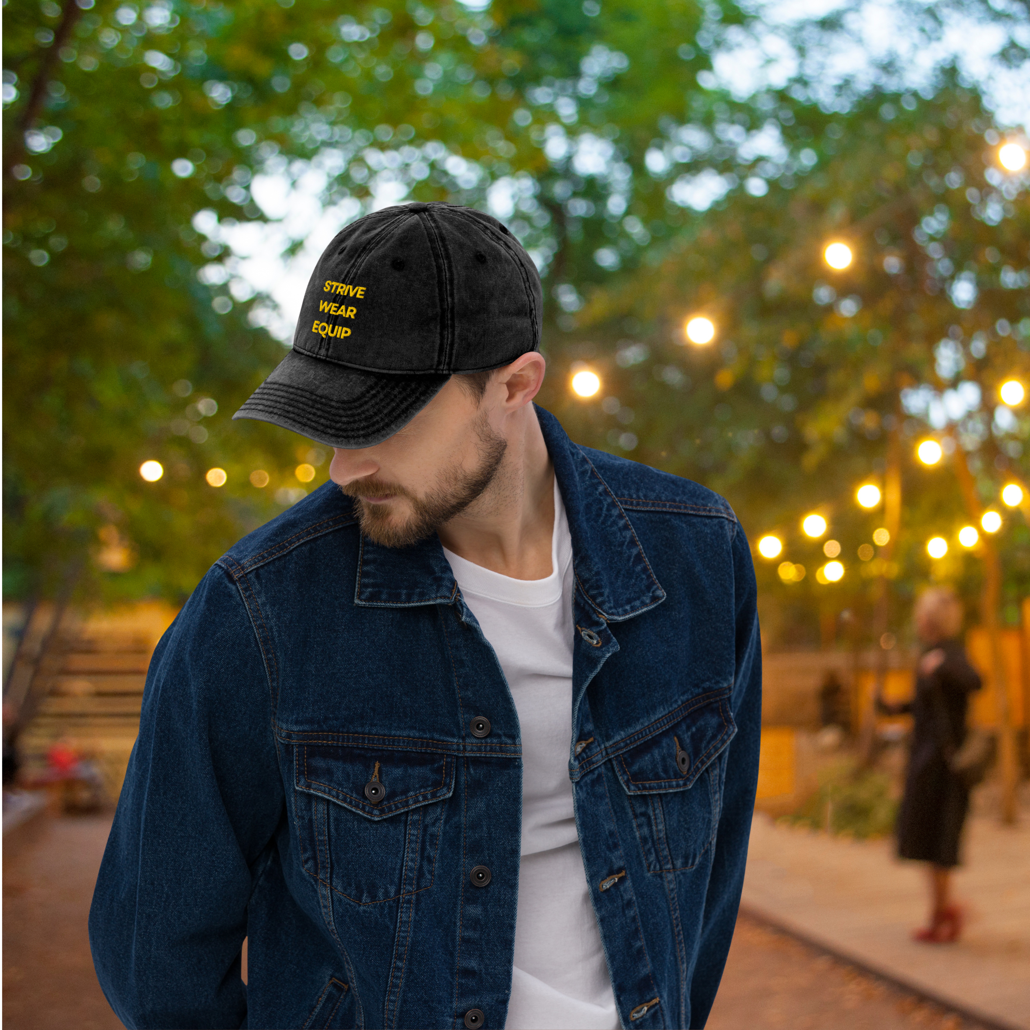 Mens Vintage Cotton Twill Cap - SWE