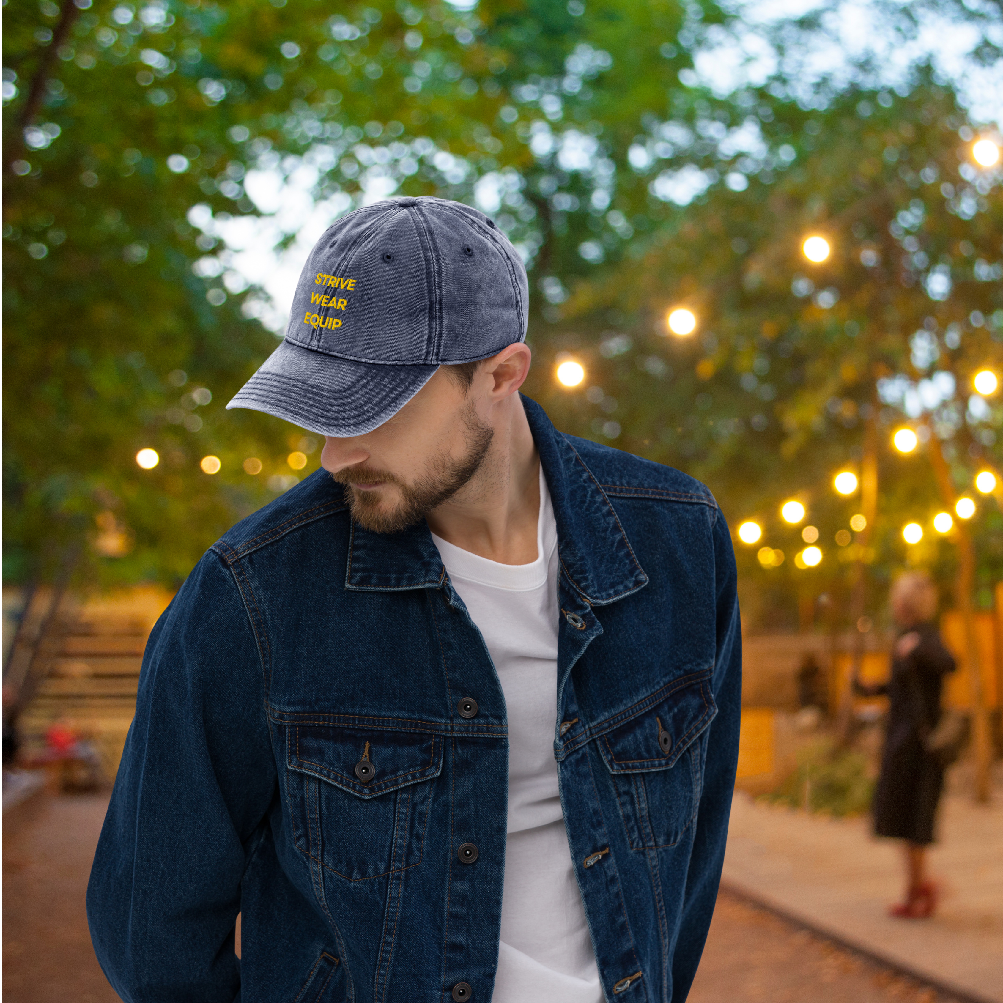 Mens Vintage Cotton Twill Cap - SWE