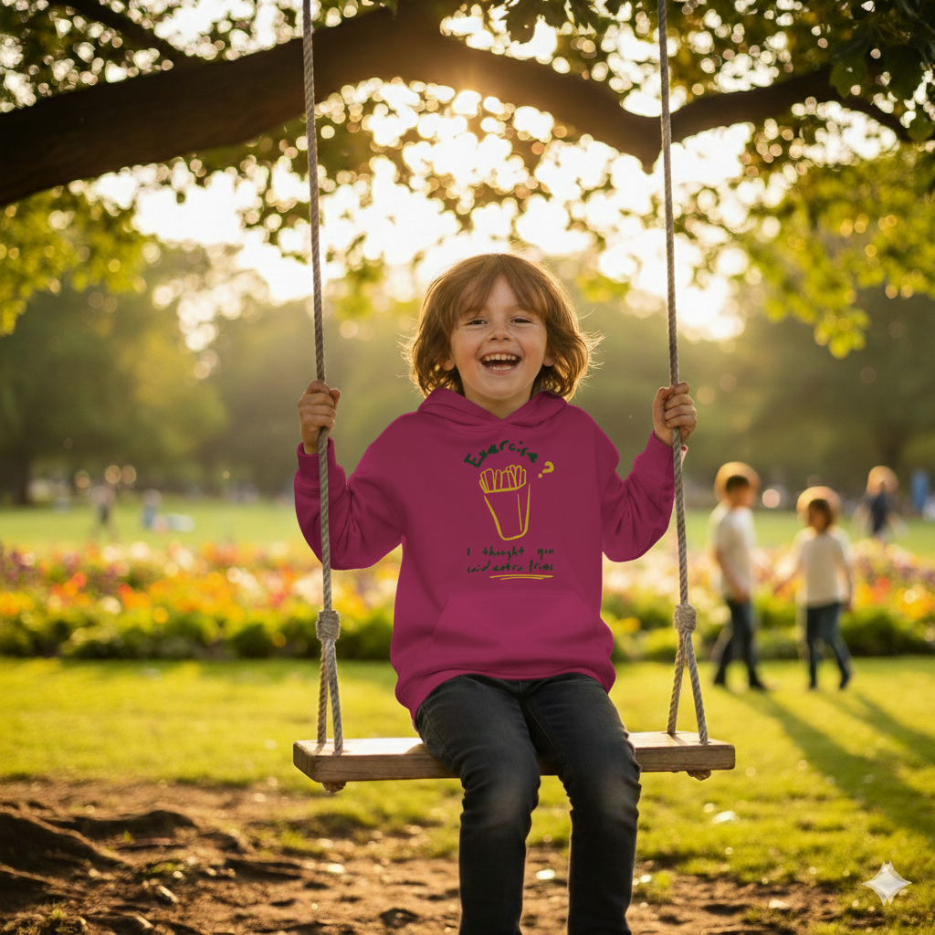 Youth Midweight Fleece Hoodie - Exercise?