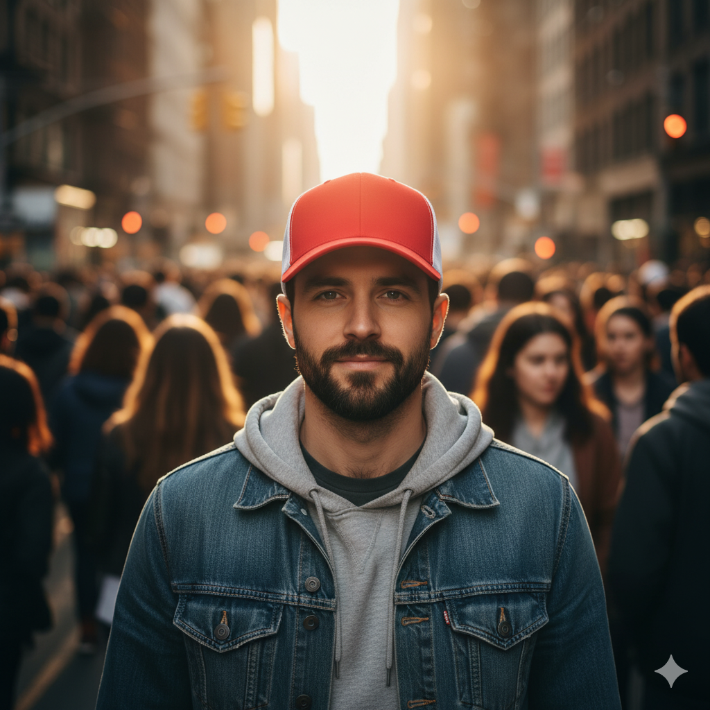 Men's Retro Trucker Cap