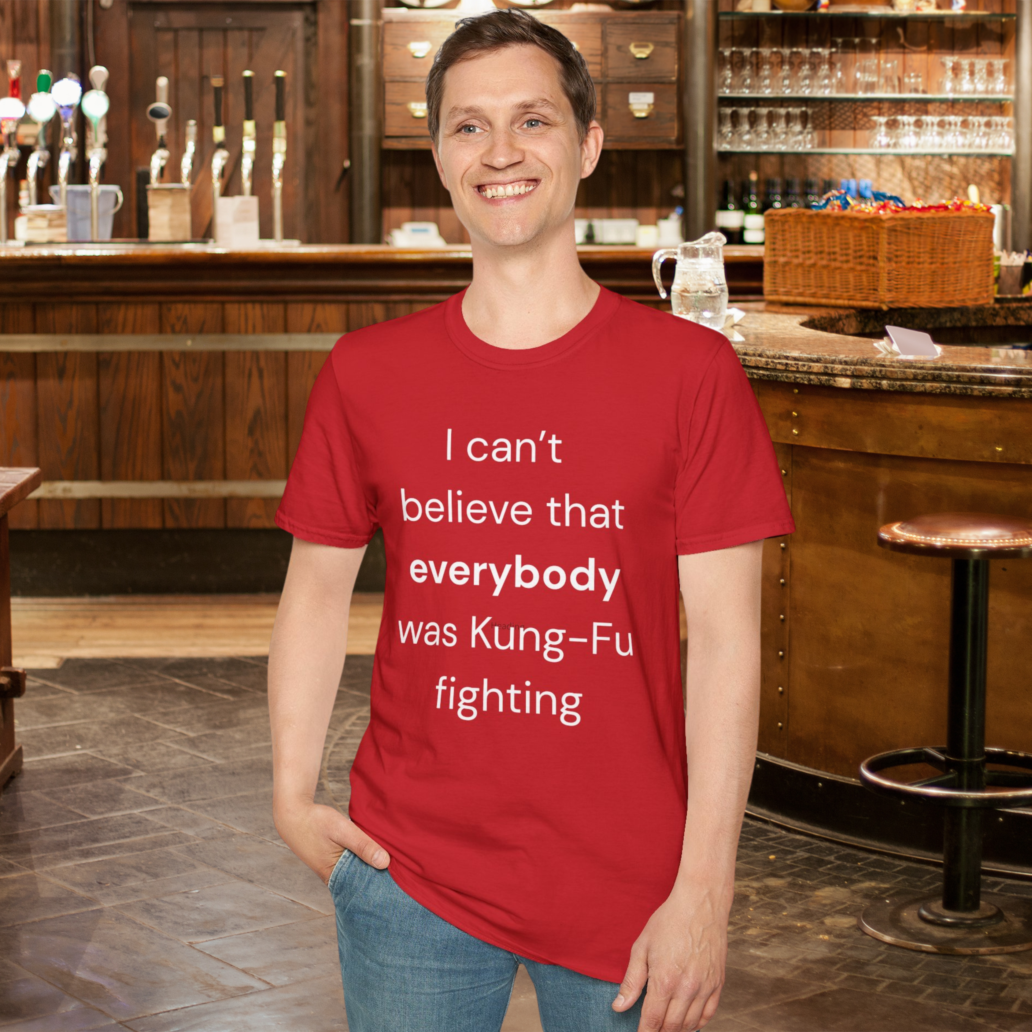 Mens T-Shirt - Kung-Fu Fighting
